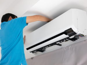 The residential aircon installation process step by step 